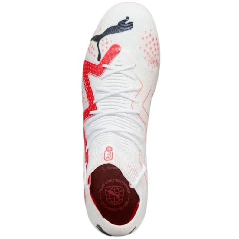 Chaussures de football Puma Future Ultimate FG/AG M 107355 01 blanc blanc 1