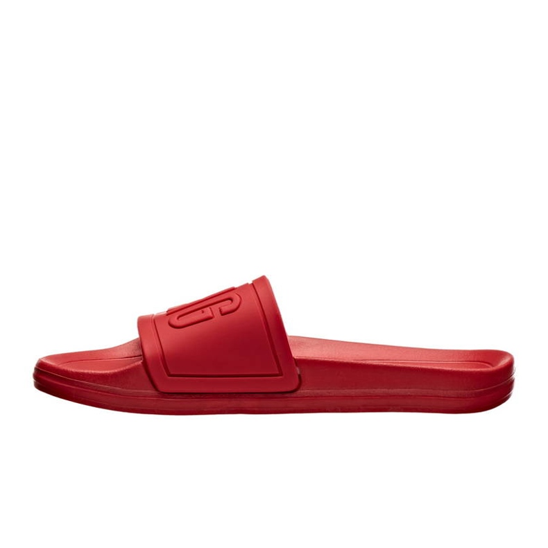 Red Big Star DD274A270 chaussons de plage en caoutchouc rouge 1