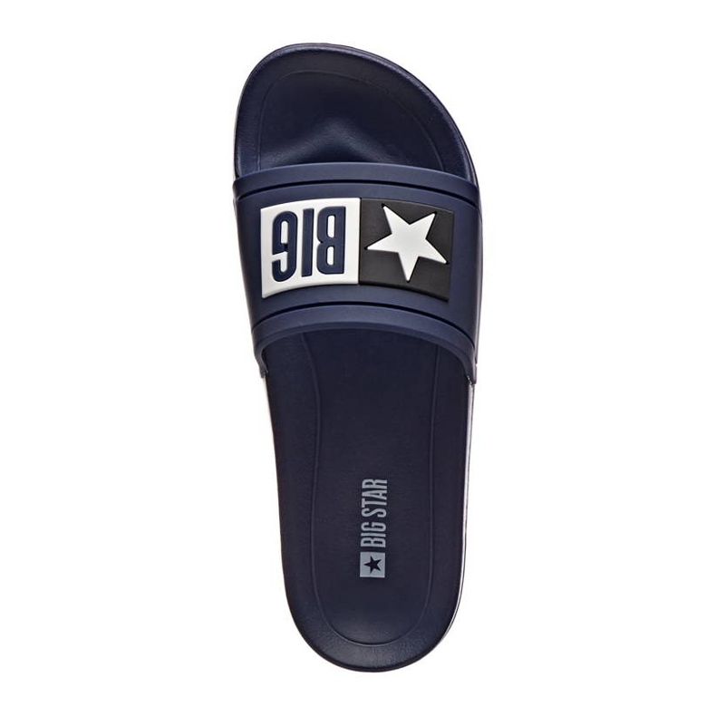 Big Star DD274A265 chaussons de plage en caoutchouc bleu marine 1