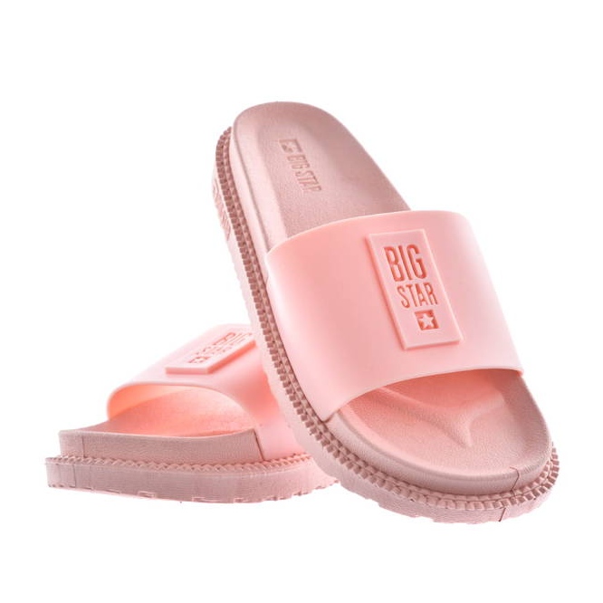 Chaussons pour femmes sur la plate-forme rose poudré Big Star LL274425 1 Chaussons pour femmes sur la plate-forme rose poudré Big Star LL274425 1