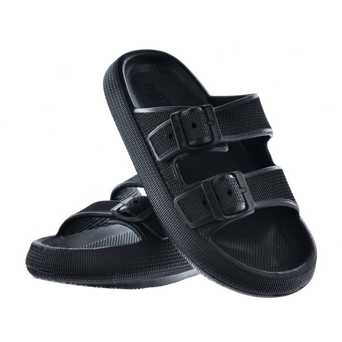 Chaussons de sport réglables noirs Big Star LL274615 le noir 2 Chaussons de sport réglables noirs Big Star LL274615 le noir 2