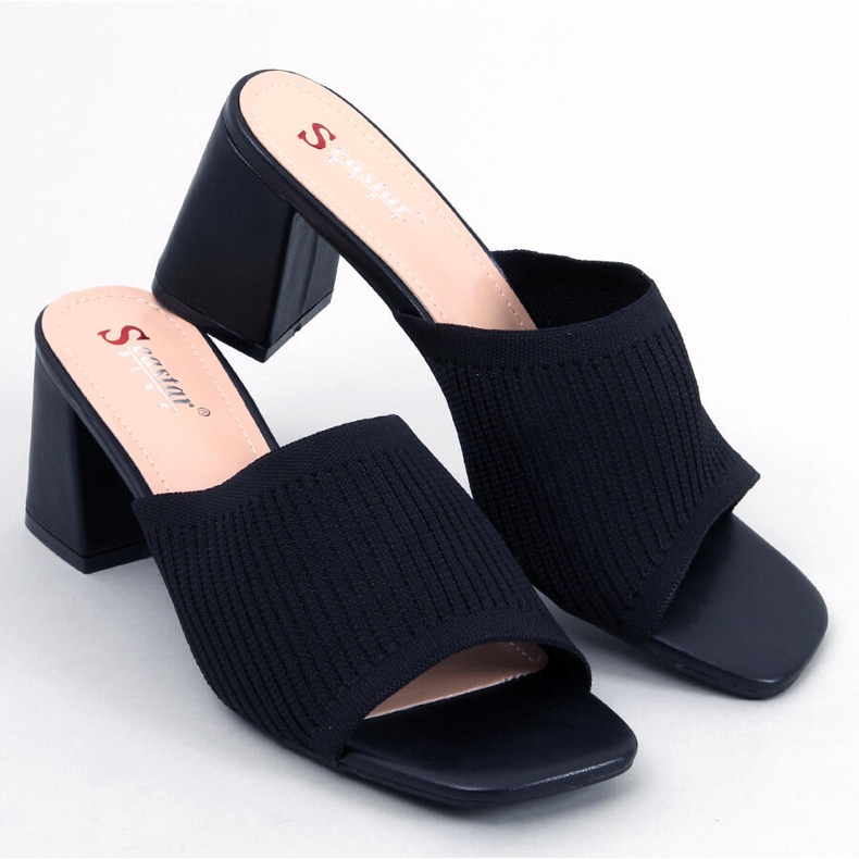 Greet Sandales à talons noires 2