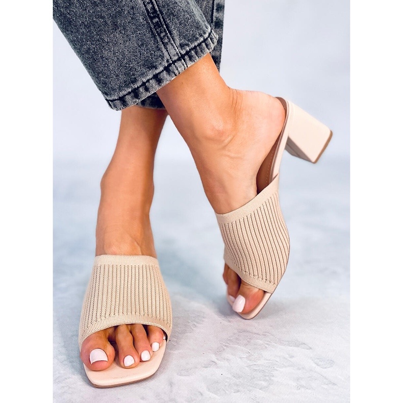 Greet Sandales à talons beiges 2