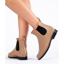Bottes pour femmes beiges de Shelovet 1