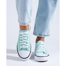 Baskets Shelovet classic menthe vert 1