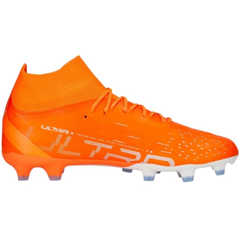 Chaussures de football Puma Ultra Pro FG/AG M 107240 01 orange oranges et rouges 1 Chaussures de football Puma Ultra Pro FG/AG M 107240 01 orange oranges et rouges 1