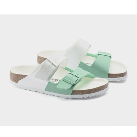 Birkenstock Arizona Split 1019731 chaussons blanche 1