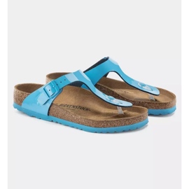 Birkenstock Gizeh Bs W 1024003 chaussons bleu 2 Birkenstock Gizeh Bs W 1024003 chaussons bleu 2