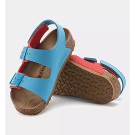 Birkenstock Milano Hl Jr Sandales 1024373 bleu 1