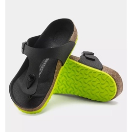 Birkenstock Gizeh Bs Jr 1024380 chaussons noir 2