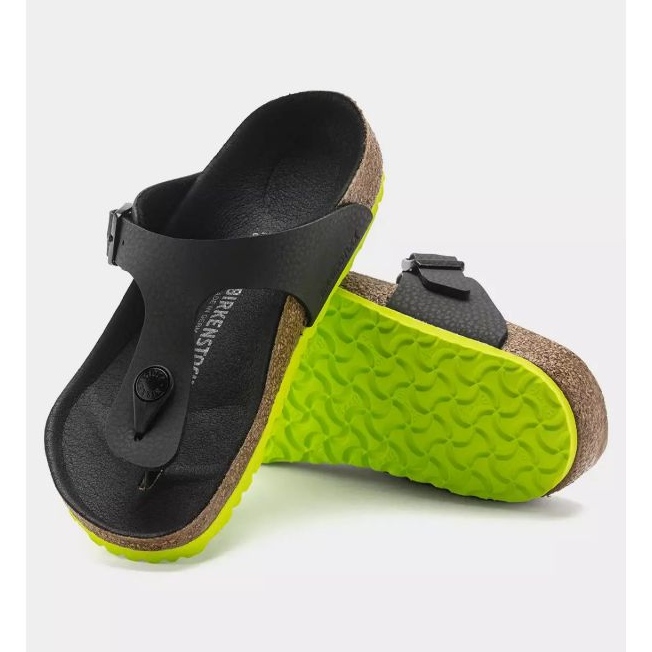 Birkenstock Gizeh Bs Jr 1024380 chaussons le noir 2