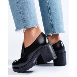 W. Potocki Chaussures noires à talons de Potocki le noir 2