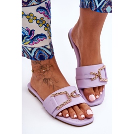 Chaussons Classiques Pour Femmes Avec Ornements Violet Impressionnant 2 Chaussons Classiques Pour Femmes Avec Ornements Violet Impressionnant 2
