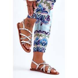 Sandales Femme Argent Alemona 2