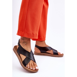 PG1 Sandales légères classiques pour femmes Noir Lenny 1