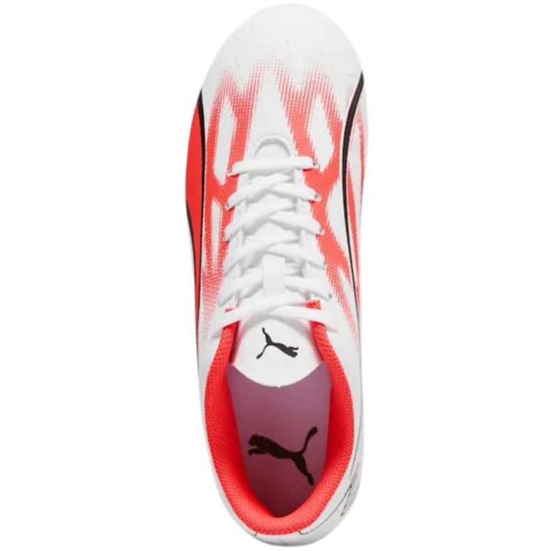 Chaussures de football Puma Ultra Play FG/AG Jr 107530 01 blanc blanc 1