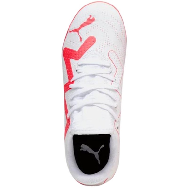 Chaussures de football Puma Future Play Tt Jr 107391 01 blanc blanc 1