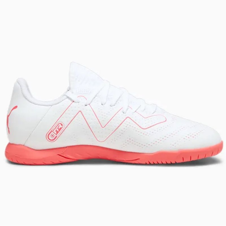 Chaussures de foot Puma Future Play It Jr 107393-01 blanc blanc 1