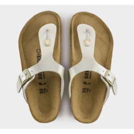 Birkenstock Gizeh Bs Jr 1015592 chaussons jaune 4