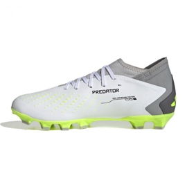 Adidas Predator Accuracy.3 Mg M IE9484 chaussures de football blanc gris blanche 1