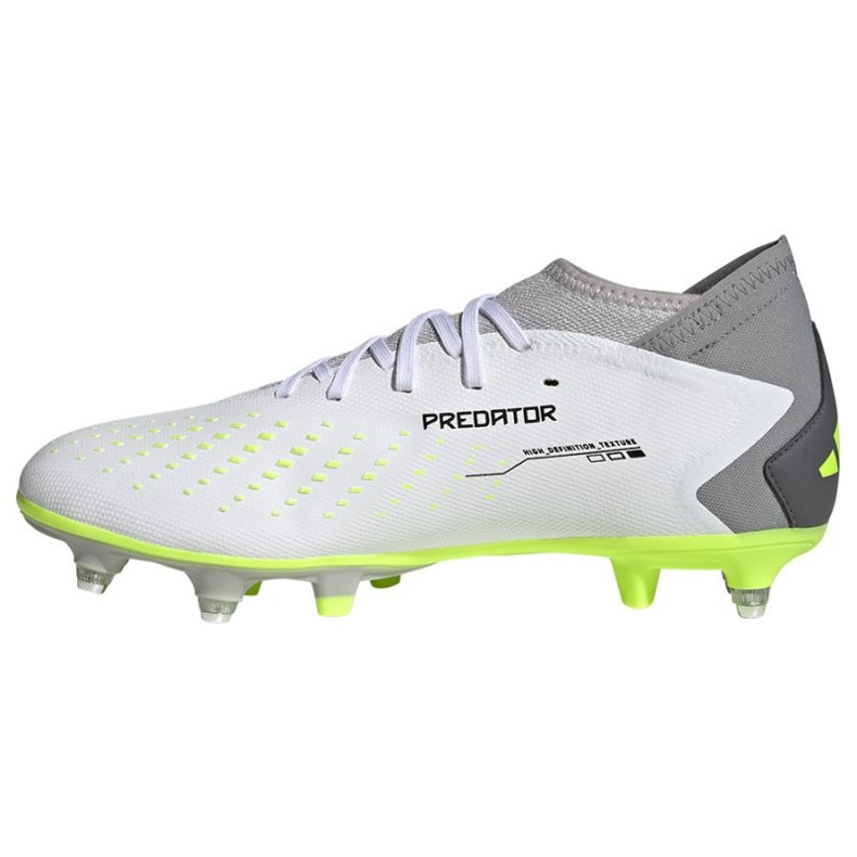 Chaussures de football Adidas Predator Accuracy.3 SG IE9492 blanche blanche 1 Chaussures de football Adidas Predator Accuracy.3 SG IE9492 blanche blanche 1
