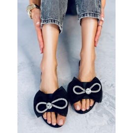 Seastar Monique Chaussons noeuds noirs 2