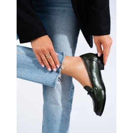 W. Potocki Chaussures élégantes vert foncé de Potocki 2