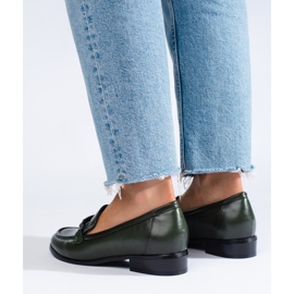 W. Potocki Chaussures élégantes vert foncé de Potocki 3