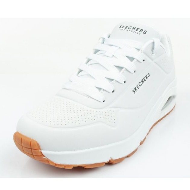 Chaussures Skechers Uno M 52458/WHT blanc 1