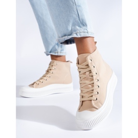 Seastar Baskets décontractées hautes beige 2