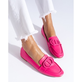 Mocassins roses Shelovet pour femmes élégantes 1 Mocassins roses Shelovet pour femmes élégantes 1