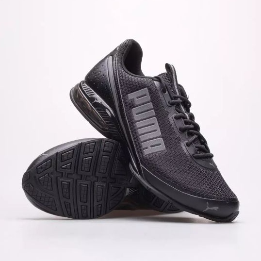 Chaussures Puma Cell Divide Mesh M 377913-01 noir 1