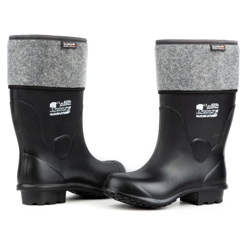 Fagum-Stomil Bottes de travail, bottes en caoutchouc, Boryna 6250 le noir 2