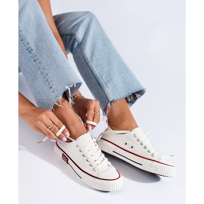 Baskets shelovet femme blanches 1