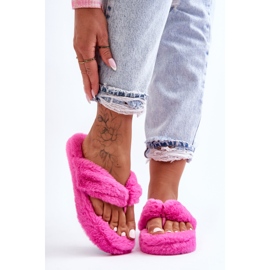 Chaussons Fourrure Femme Chaussons Elma Fuchsia rose 2 Chaussons Fourrure Femme Chaussons Elma Fuchsia rose 2