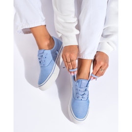 Baskets femme bleu Big Star LL274145 1 Baskets femme bleu Big Star LL274145 1
