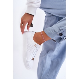 PE1 Baskets à lacets pour femmes Blanc Etna 2