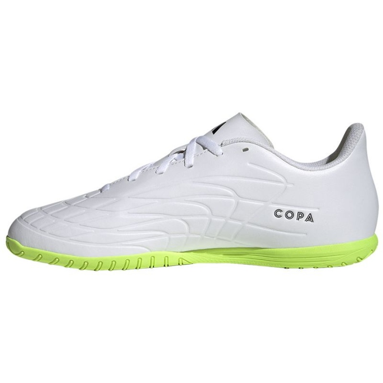 Adidas Copa Pure.4 In M GZ2537 chaussures de football blanche blanche 1
