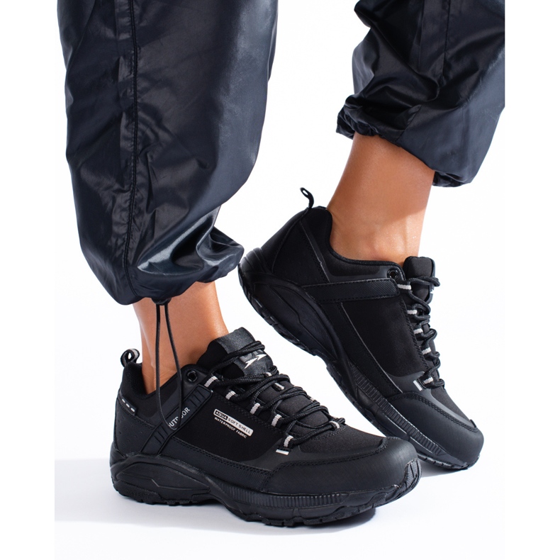 Chaussures de trekking en plein air noir 1