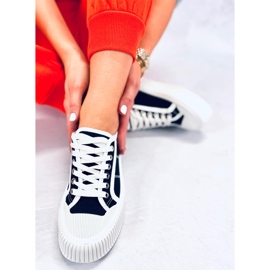 Baskets pour femmes sur la plateforme Dors Black le noir 2