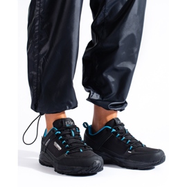Chaussures de trekking outdoor femme DK noir et bleu 1