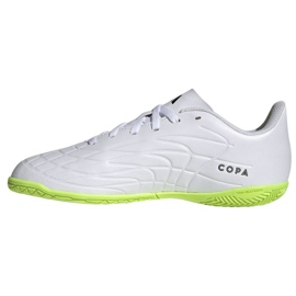 Adidas Copa Pure.4 In Jr GZ2552 chaussures de football blanche 1