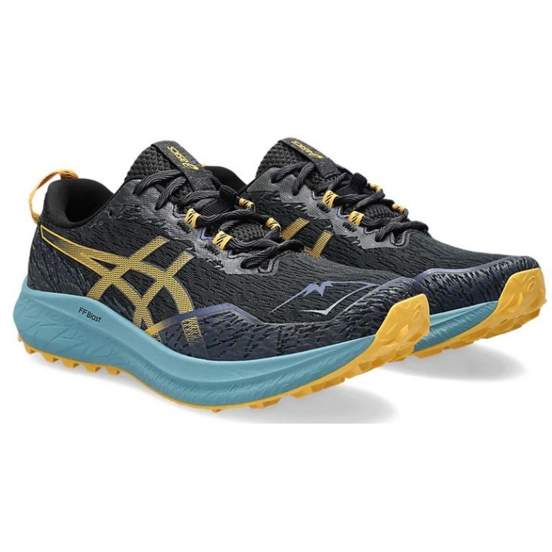 Asics Fuji Lite 4 M 1011B698 001 chaussures de course le noir 1