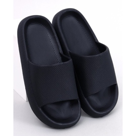 Claquettes en caoutchouc de Ritter Black le noir 1