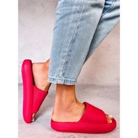 Claquettes en caoutchouc rouge Ritter 3