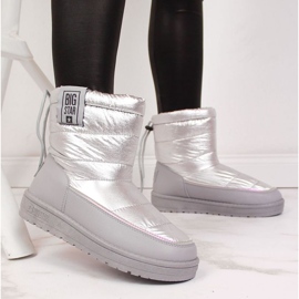 Bottes de neige isolées argentées Big Star II274118 2