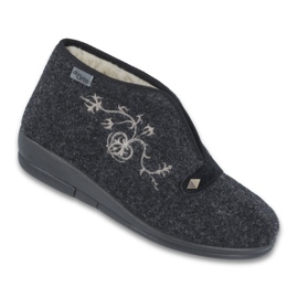 Slippers Befado Womps Women's PU 031d028 Gray gris 1
