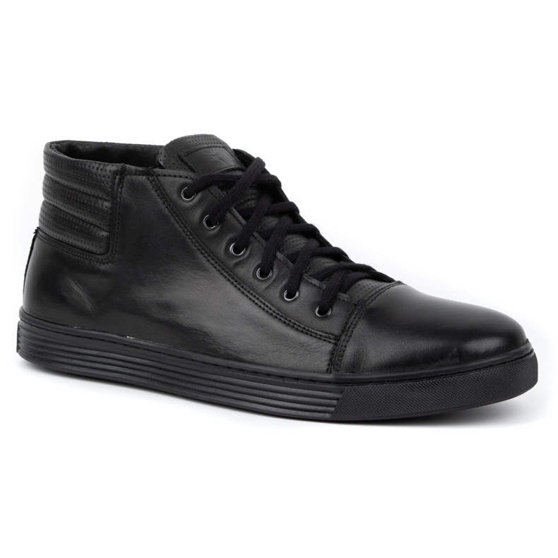KENT 304 Chaussures décontractées pour hommes noir 1