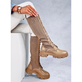 Tige élastique Keyshia LT.KHAKI beige 2