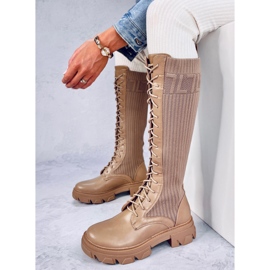 Tige élastique Keyshia LT.KHAKI beige 1